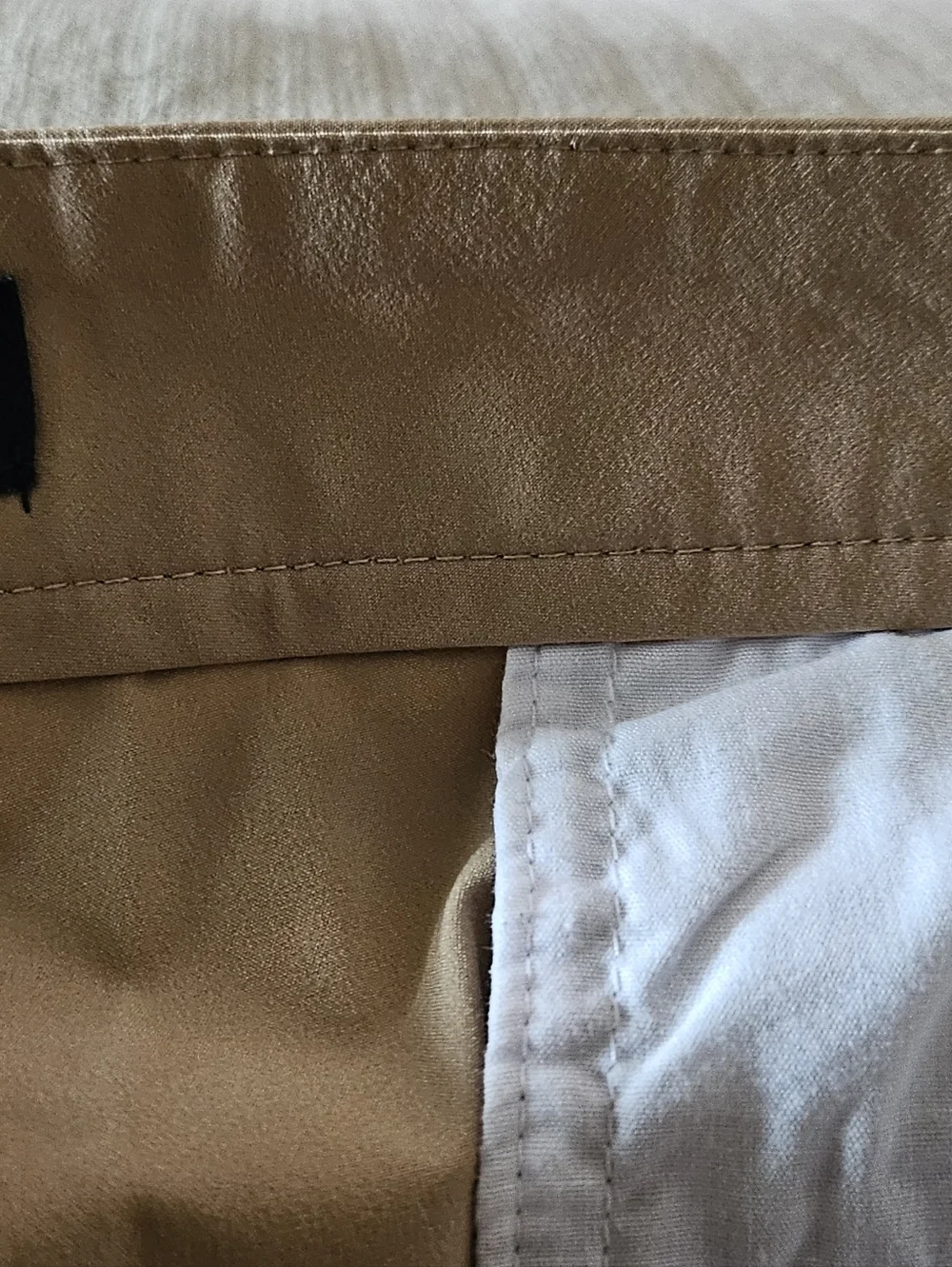 J.Crew Flex Slim Chino Pants Men’s 38x32 Khaki Beige Stretch Casual Flat Front.